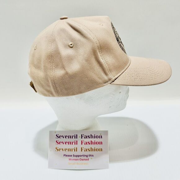 Versace Medusa Logo Men’s Hat Size 57 cm Beige Baseball Cap Adjustable NWT $350 - Picture 7 of 13